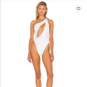 Marcia B Maxwell Serenity One Piece (Small) in White